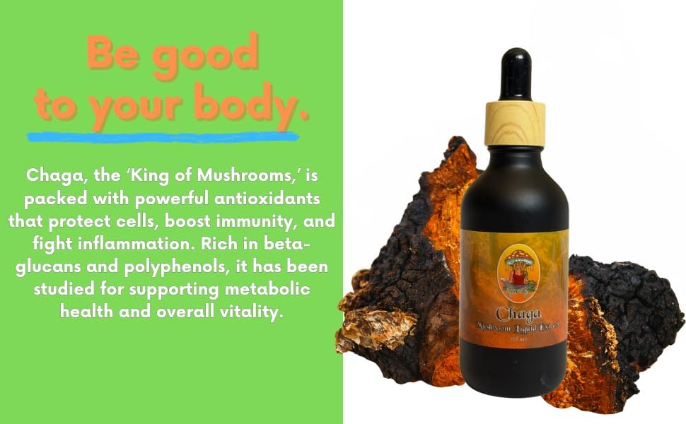 Chaga Mushroom Extract Tincture, 2oz (60ml)-Vegan-Non-GMO-antioxidant, Immune System-Third Party Tested- Supplement - Image 7