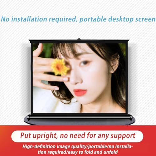 Pantalla Retráctil para Proyector 46" 16:9 miniatura 2