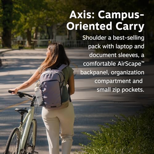 Mochila Osprey Axis Campus con Lonchera Hydro Flask 5L Negra miniatura 3