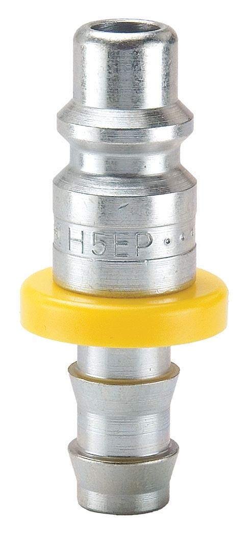 Parker H5EP Coupler Plug, Steel, Push on, 50 CFM