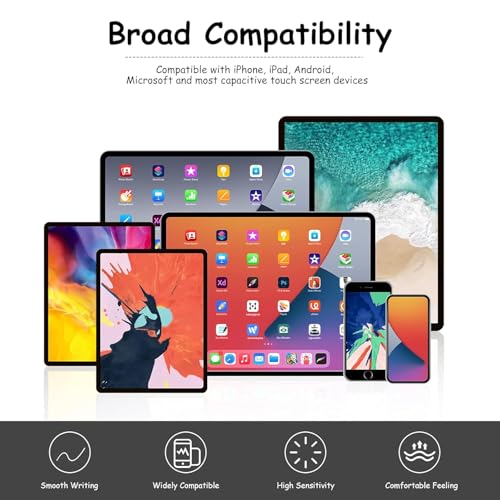 Image of StylusHome 5 Pcs Universal Stylus Pen for Apple & Android Touch Screens