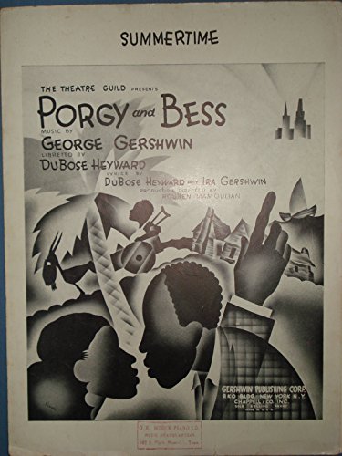 Summertime (Lullaby) from "Porgy and Bess" by G... B01KEDT8N2 Book Cover