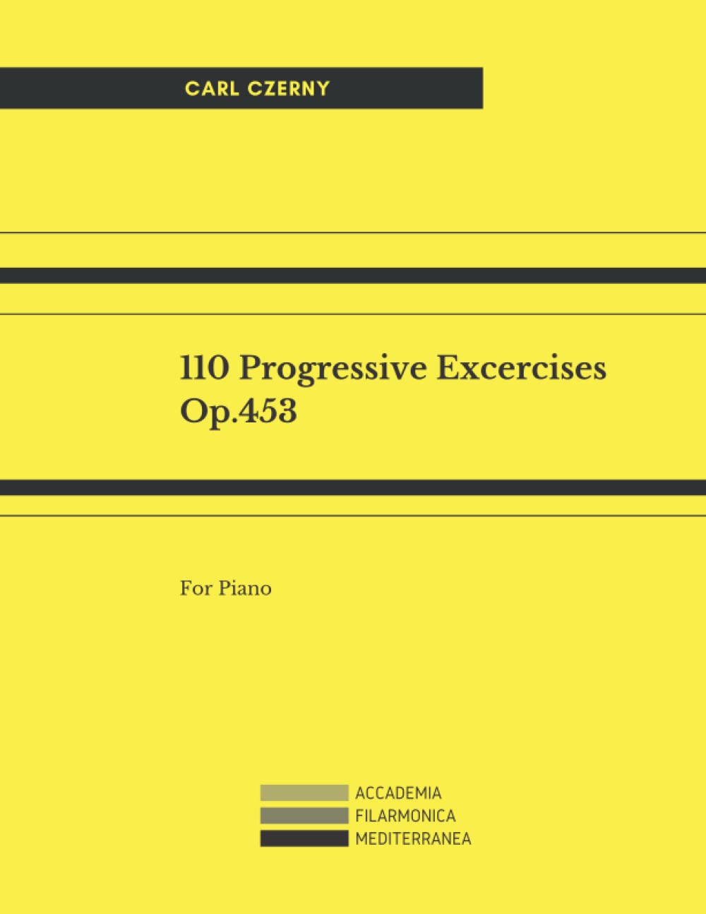 110 Progressive Excercises, Op.453