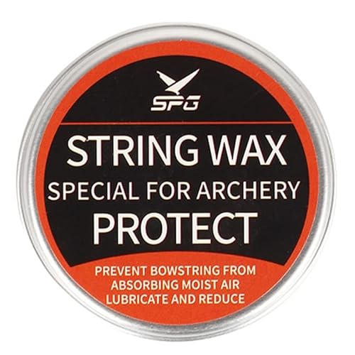 Plmn Orange Recurve Bow Bows String Protective Rail Lube String Wax Bowstring Wax Waterproof Archery-Bowstring Wax For Reducing String Friction Bows String Wax Archery-Bowstring Wax Compound Bows Wax