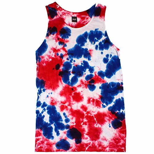 HUF Men's Crystal Wash Script Tank