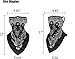KINGREE Balaclava Ski Mask, Motorcycle Helmets Liner Neck Gaiter, Quick-Dry Half Masks