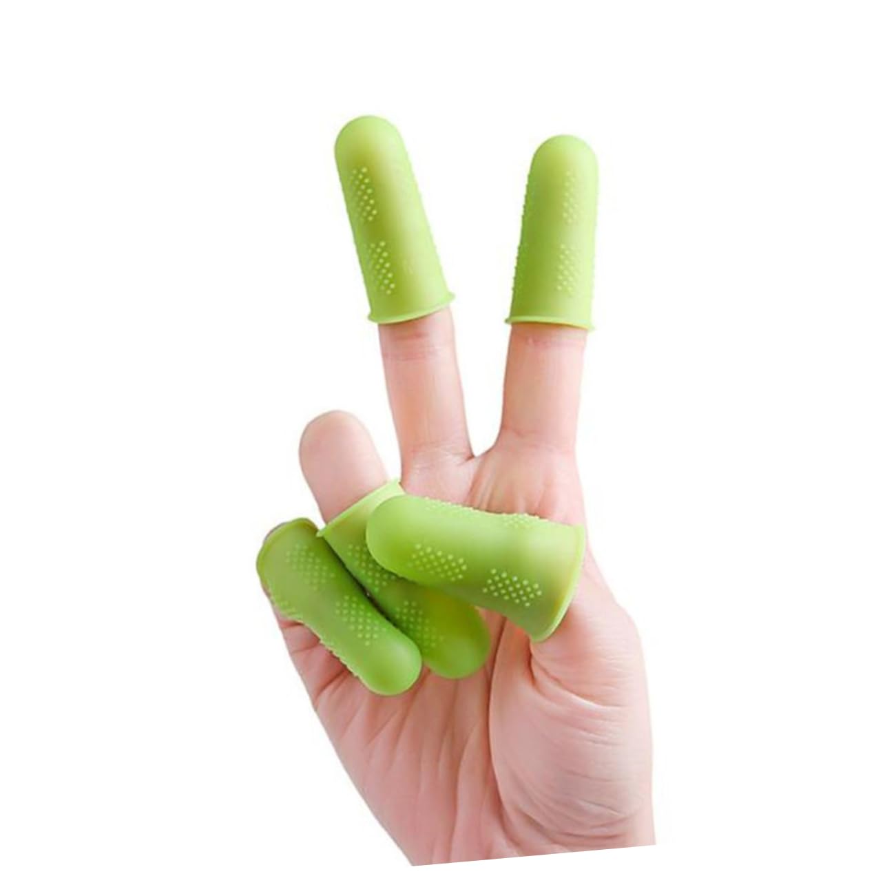 CHILDWEET 12pcs Cover Finger Flexible Finger Cover Finger Protection Finger Cots Finger Cots Finger Cot Protective Sleeves Finger Covers Anti-Scratch Finger Cover Protectors Finger Blue