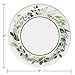 Eucalyptus Greens Party Supplies | Tableware Bundle for 16 Guests | (16) 7-Inch Dessert Plates & (16) 2-Ply Beverage Napkins | Greenery Theme
