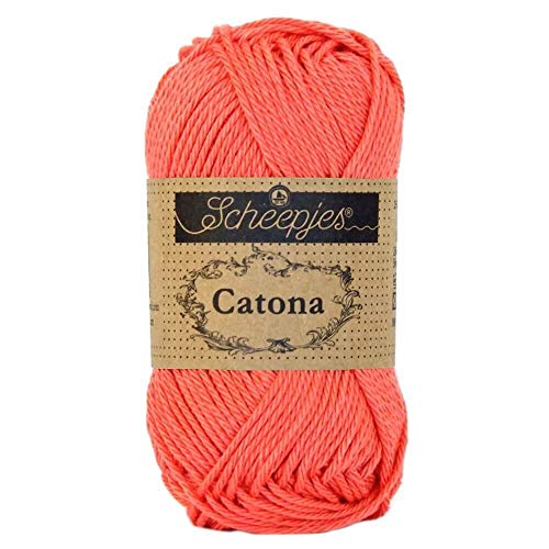 Scheepjes - Scheepjes Catona 252 Watermelon Yarn - 1x25g