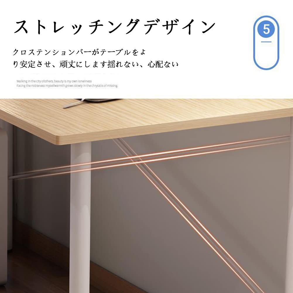 Amazon.co.jp: コンピューターデスク ハッチと本棚付き インチ ホーム