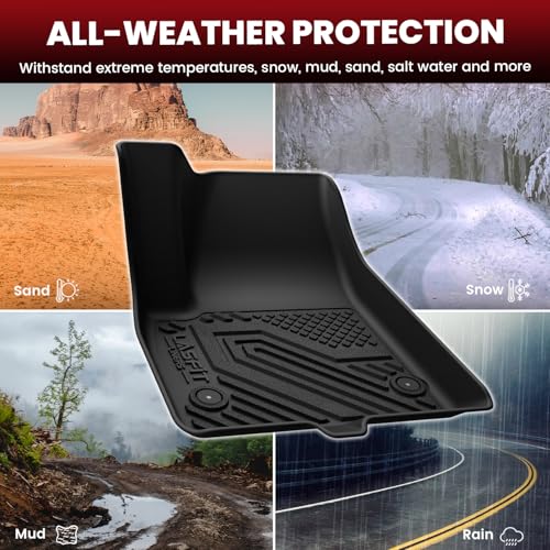 Image of LASFIT Floor Mats & Cargo Liner with Backrest Mat 2020-2025 & Only 7 Seats