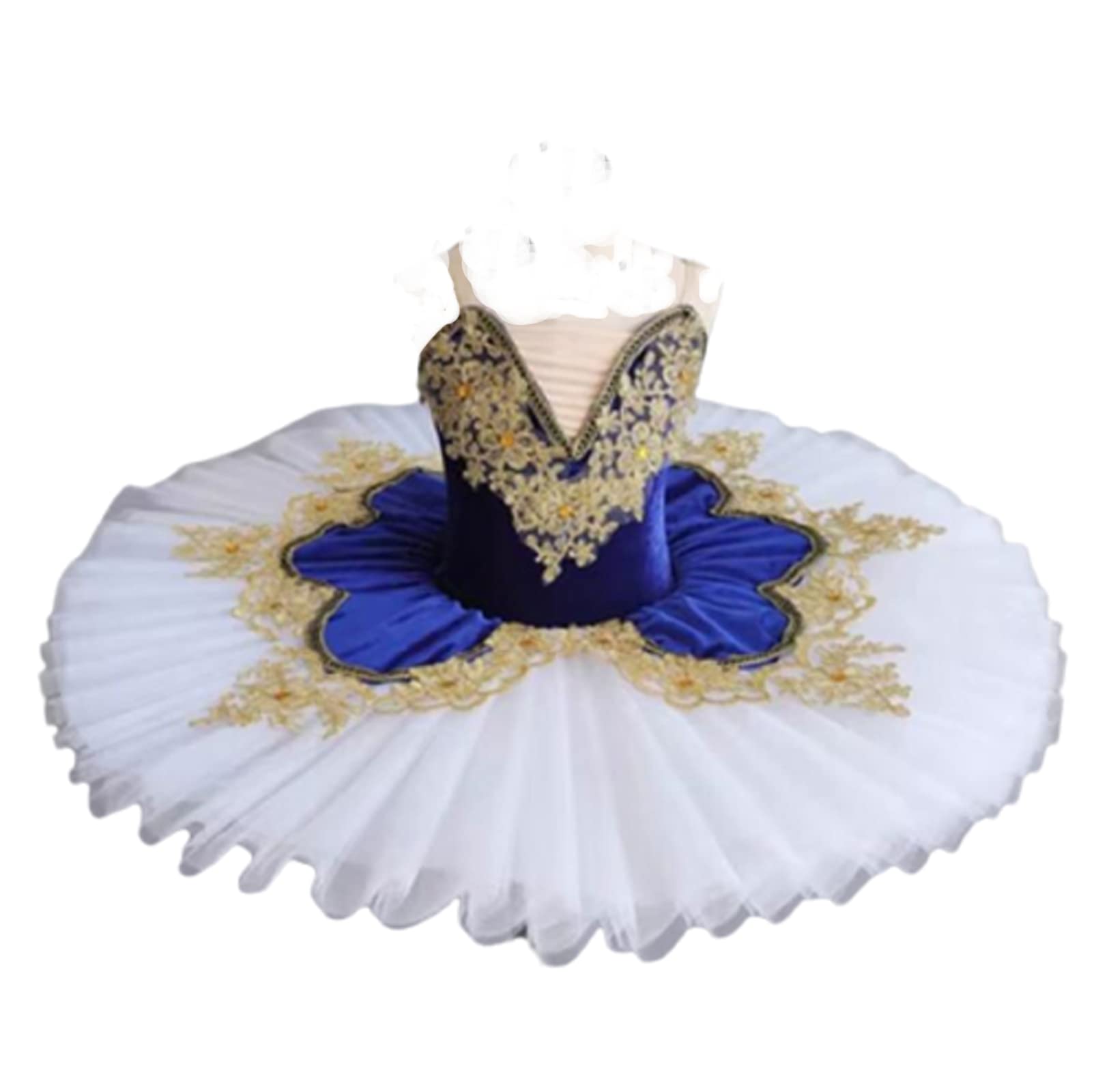 Falda de Tutú de Ballet para Niña Disfraz de El Lago de Los Cisnes para Danza del Vientre para Competición Actuación Y Práctica (T2188)