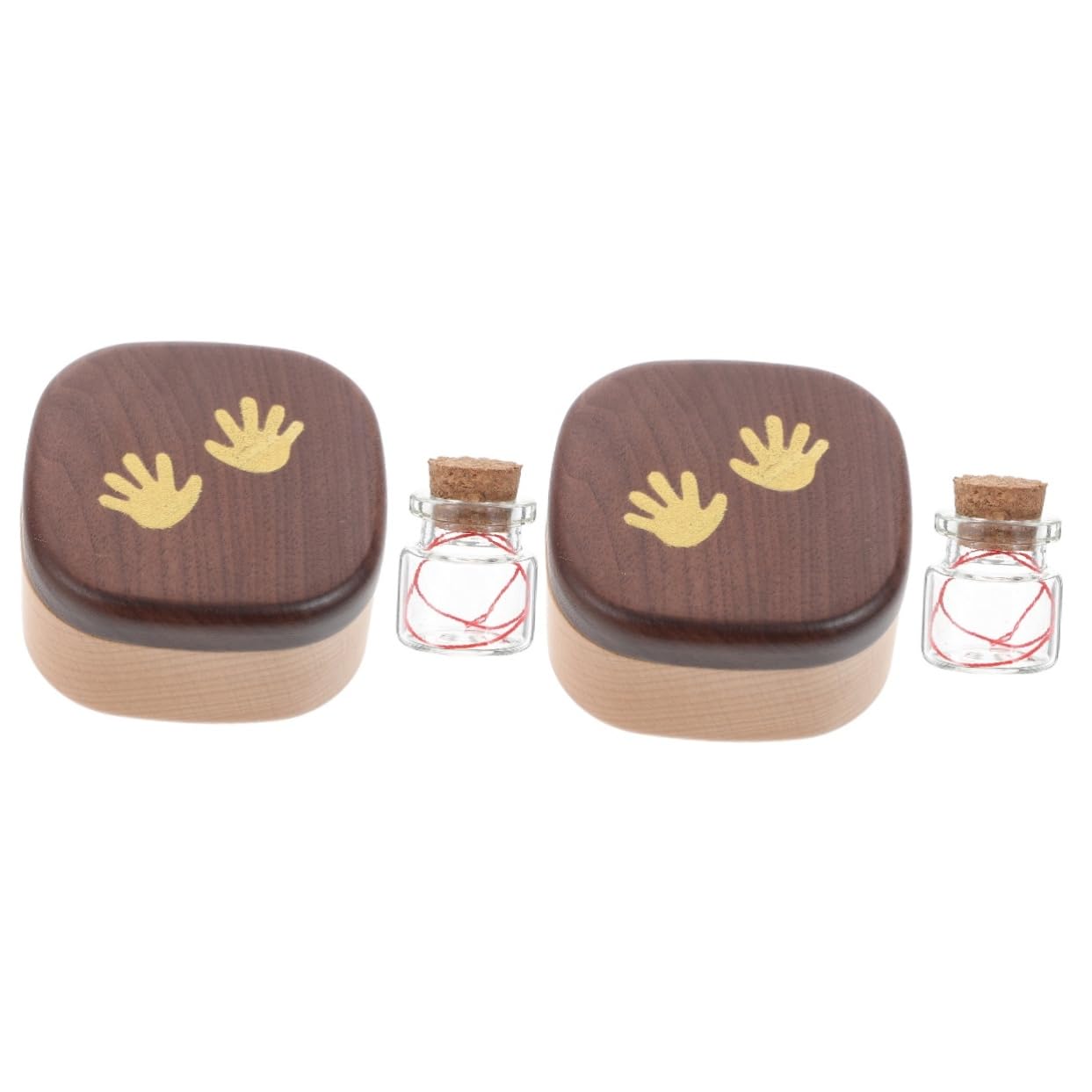 TOYANDONA 2stücke Tooth Fairy Box Personalisierbare Milchzahndose Zur Aufbewahrung Verlorener Zähne Für Jungen Als Zur Babyparty Für Neugeborene Hochwertige Erinnerungsbox Für Besondere