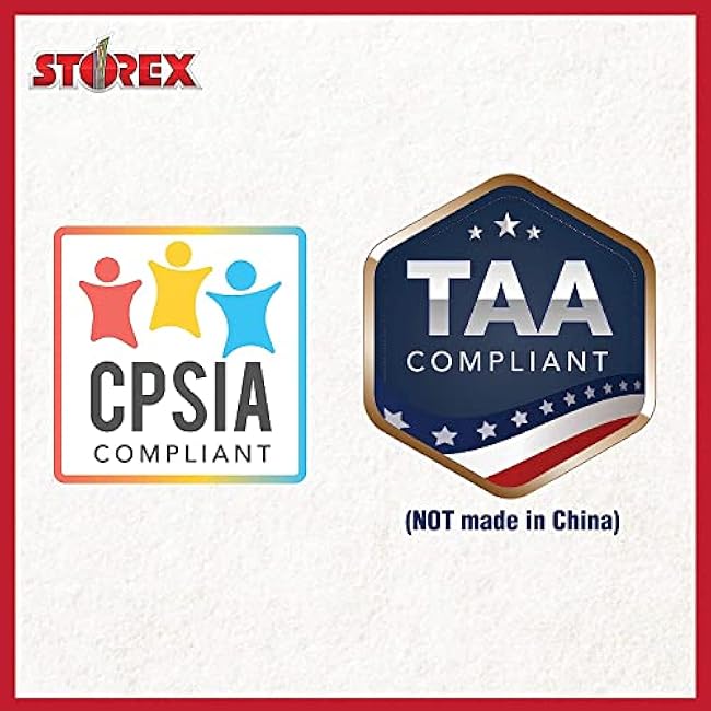 Storex Mini Classroom Caddy, Multipurpose Classroom Organizer with Handle, Blue, 12-Pack (01062U12C)