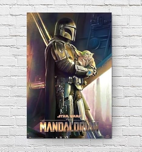 f|X^[ X^[EH[Y }_A STAR WARS THE MANDALORIAN 24×36C` (61×91.5cm) US of7 (tomohochikaze) [sAi]