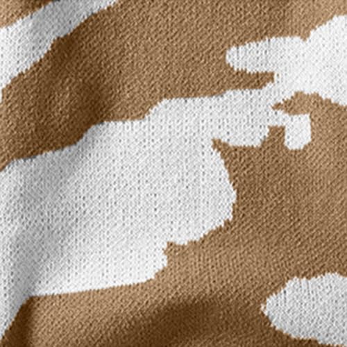 Muscularfit Pullover Sweaters for Men Graphic Long Sleeve Funny Print Crewneck Sweaters Loose Fit Cable Knitted Sweaters Fall3