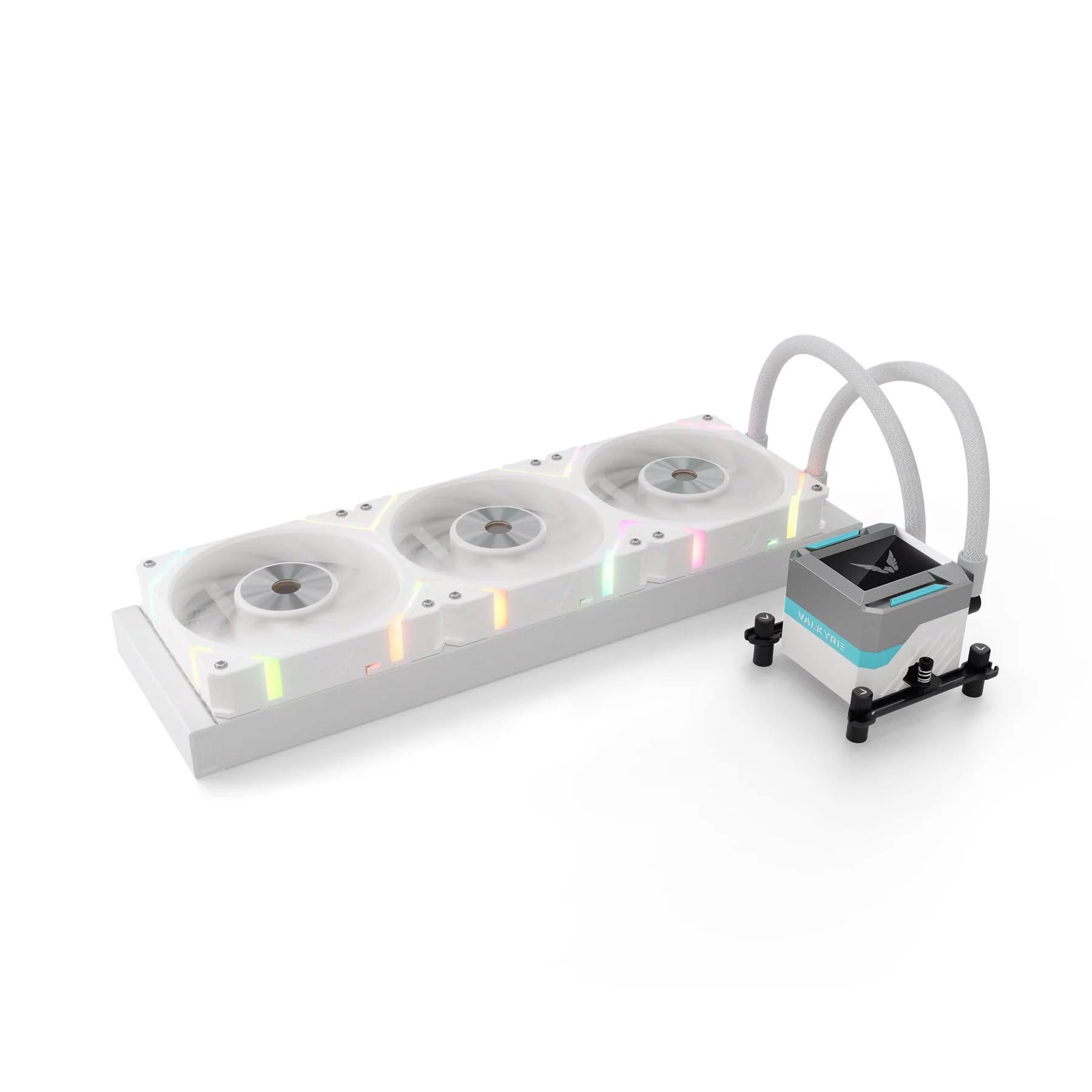VALKYRIE SYN E360 冷却クーラー Amazon.com: Valkyrie Syn 360 ARGB 360mm AIO CPU Liquid Cooler 2.4