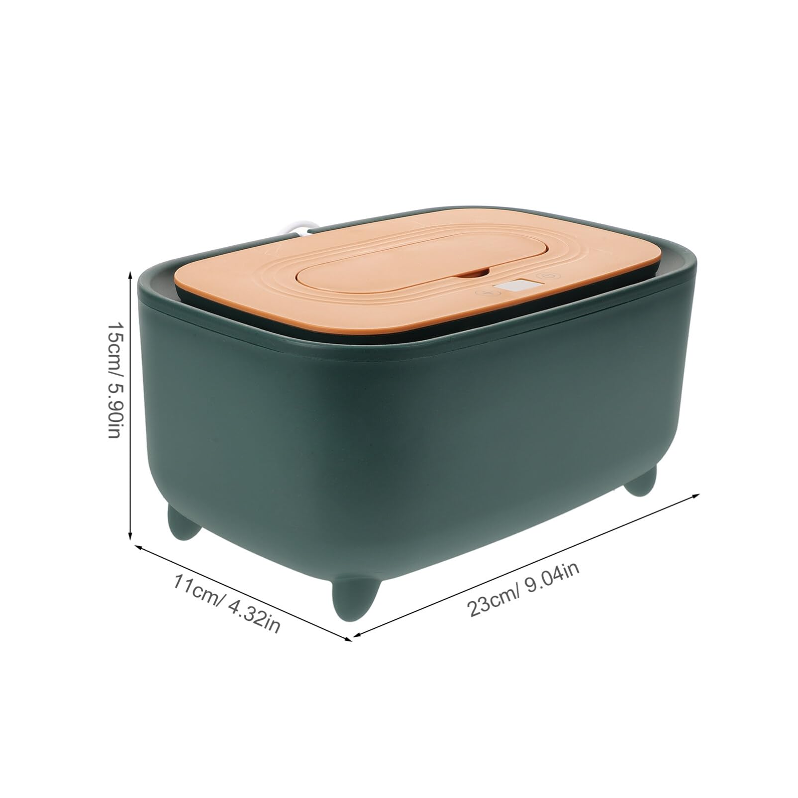 HOLIDYOYO Portable Baby Wipe Warmer Tissue Heater for Home Diaper Wipe Warmer Travel Size Toiletries