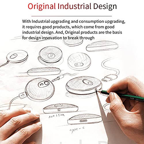 USB Omni-directionele condensatormicrofoon voor videoconferentie Online leren Sound Pick-up met AUX 3.5MM Type-C kabel… - Image 3