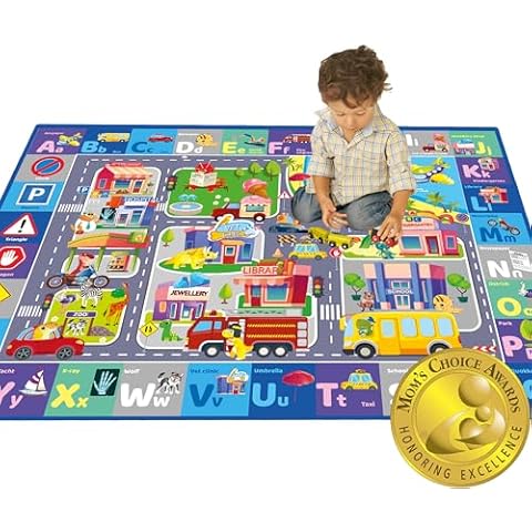 QUOKKA Floor Large Nursery Rug for Babies Cover