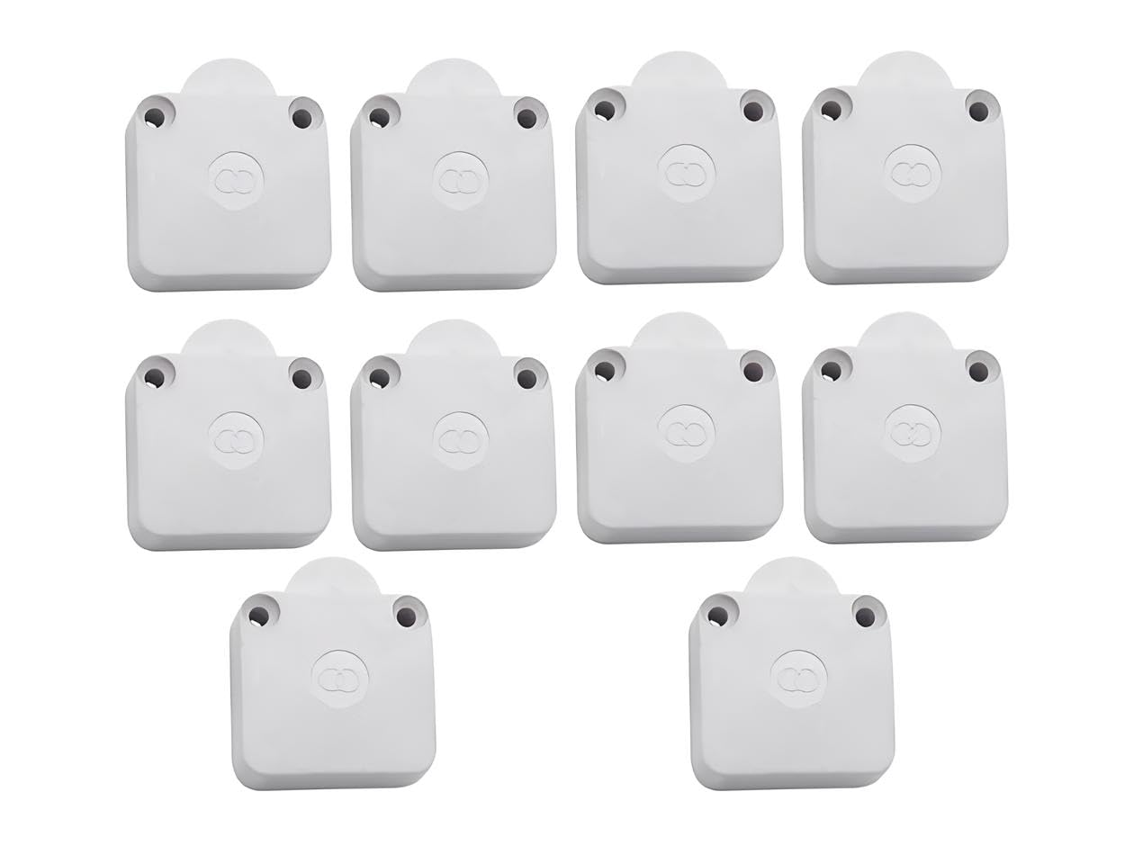 SP Electron Wardrobe switch Cabinet Lamp Switch Automatic Door Switch Push to off White Pack of 10-image-37