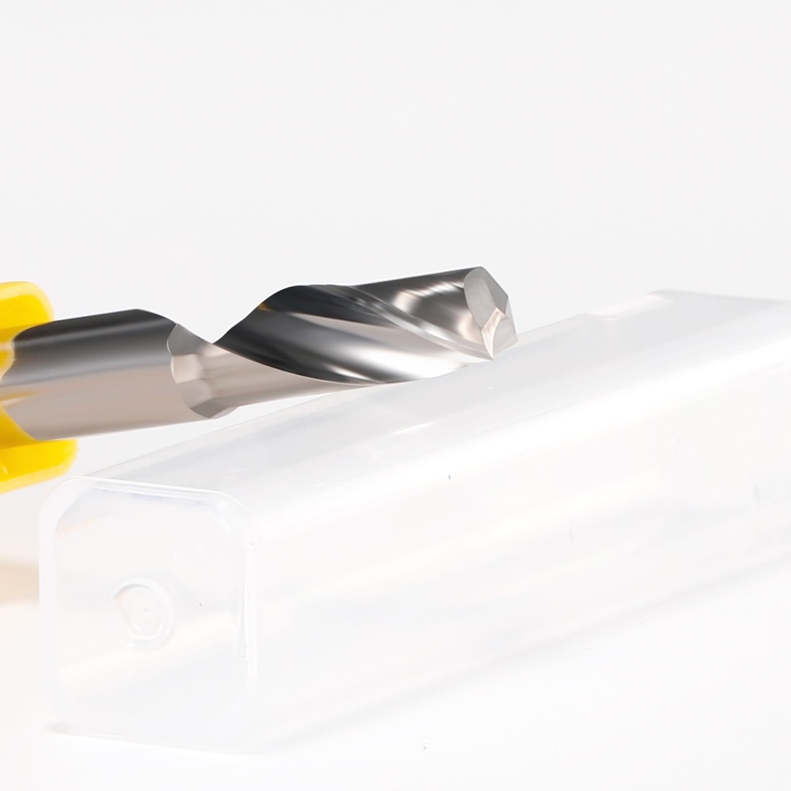 EU_HOZLY 3. 175 x 12 mm Einzelnut-Fräsfräser für Aluminium, CNC-Werkzeuge, Vollkarbid, 5 Stück