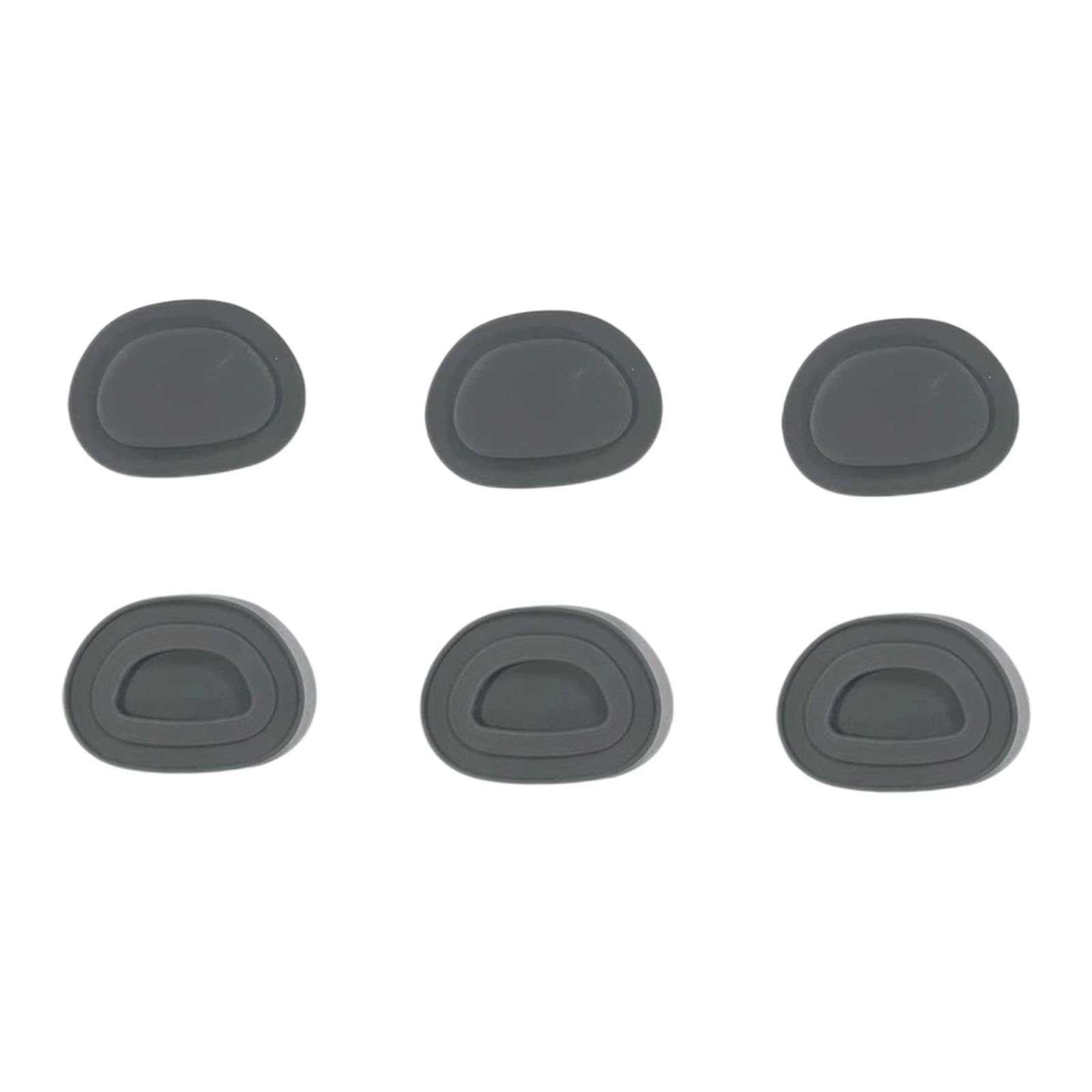 Woedpez Of 6 Leakproof Silicone Blenders Lid Plugs 1.25inch Replacement Seals Small Suitable for Smoothie Makers Blenders Sip Spout Plug Replacement