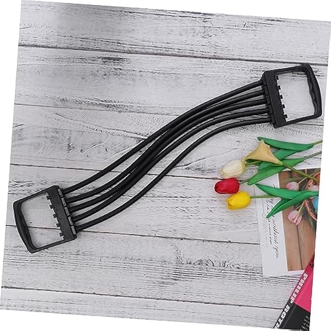 balacoo Gym Accessories for Women Chest Expander Spring Steel Exerciser Arm Pulling Band Muscle Fitness Training Equipment Random Colors