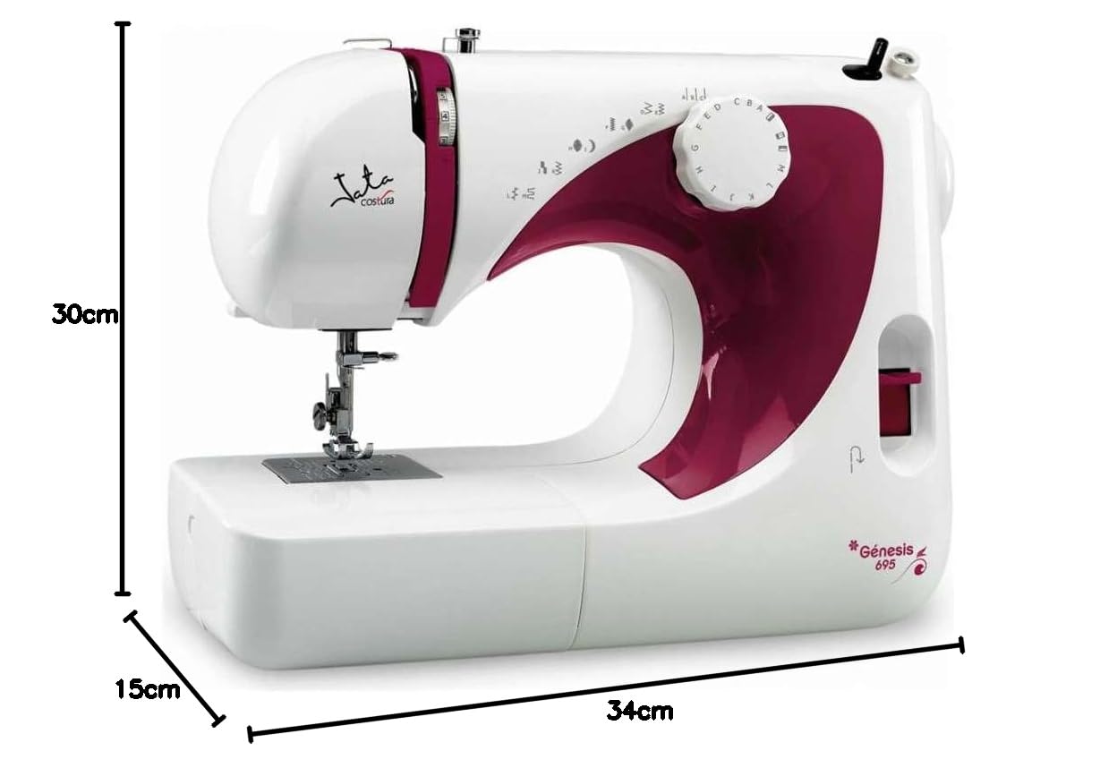 Jata MC695 Genesi Costura Cucire Bianco/Rosso