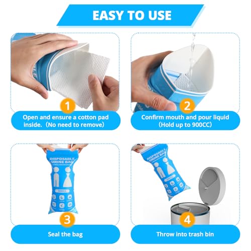 Hokinety Disposable Urine Bag For Travel thumb #6