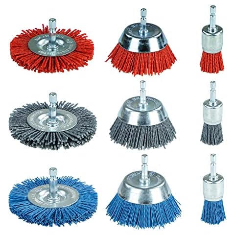 SALI Nylon Filament Abrasive Wire Brush Set Cover