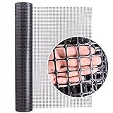 LIQICAI Plastico Seguridad Valla, Ligero Esgrima de Nieve, Reciclable Barrera de Malla por Agrícola Vegetal Avicultura, Apertura de 3X3cm (Color : Black, Size : 1.2m(H) X10m(L))