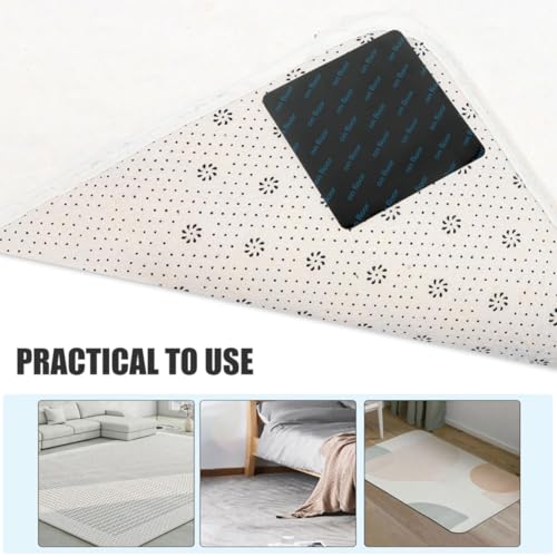 Cinta de alfombra lavable y reutilizable de PU con almohadillas autoadhesivas 8