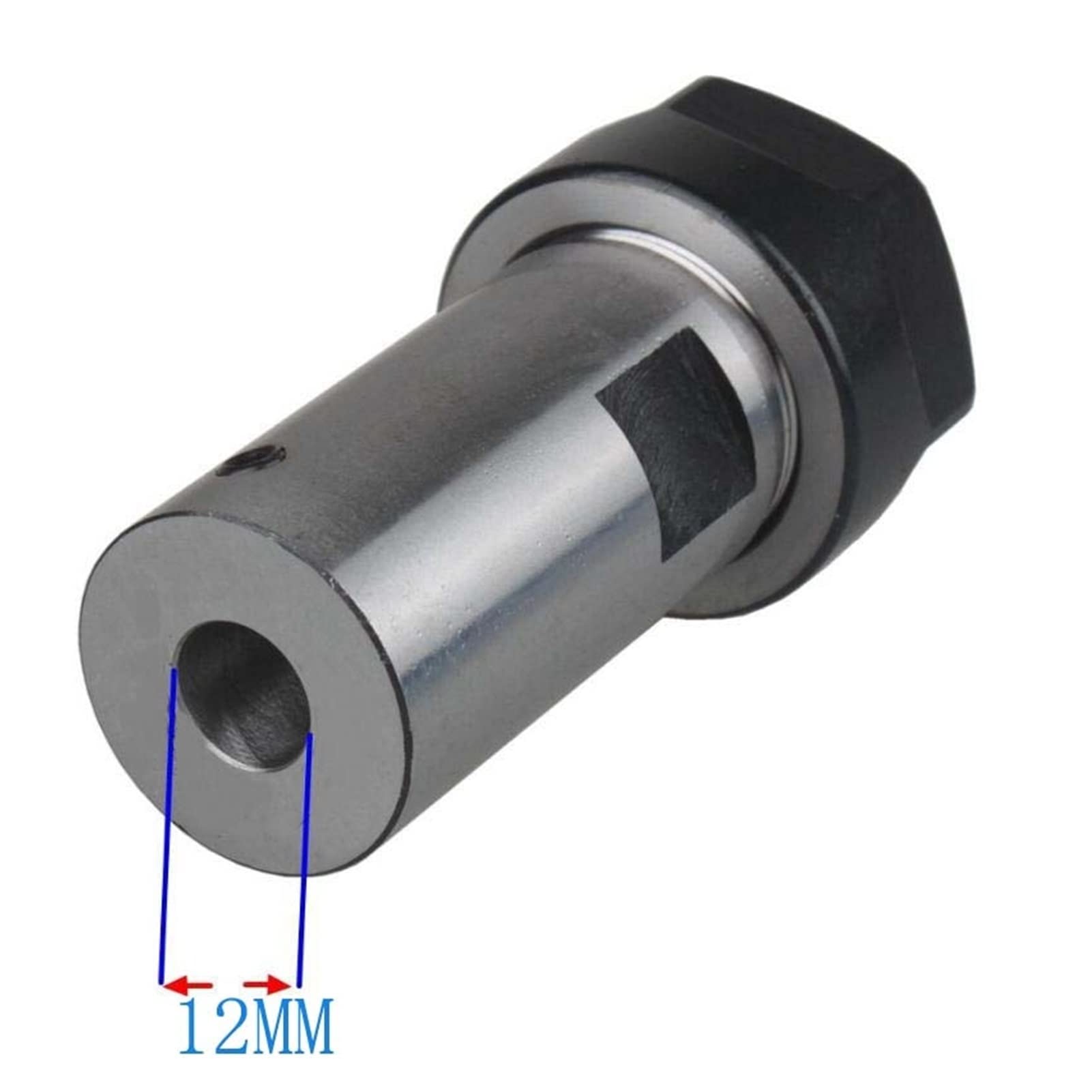 Spindelmotor, Spindelmotor -Klemmstange C25 ER20A 8mm 10 mm 12 mm 14 mm 16mm Wellenmotor verlängerte Klemmmesser -Gravurmaschinenbohrer -Set(ER20 aperture 14MM)