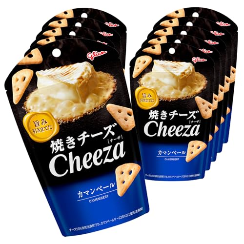 チーザ カマンベール仕立て 36g×10袋 江崎グリコ おつまみスナック 生チーズ お酒に合う ワイン ビール ハイボール 酎ハイ 個包装 小分け glico cheezaの商品画像（Amazon）