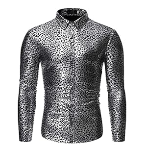 Herfst heren shirt met lange mouwen Mode Print Trend Knappe Slim Stretch Street Veelzijdig Temperament Commuter Casual Flower Shirt