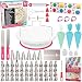 Exclusive Cake Decorating Supplies with Cake Turntable - The Biggest 80 PCS Baking Supplies - Cake Decorating Kit - Baking Set : Piping Bags and Decorating Tips - Decorating Turntable other Baking Kit