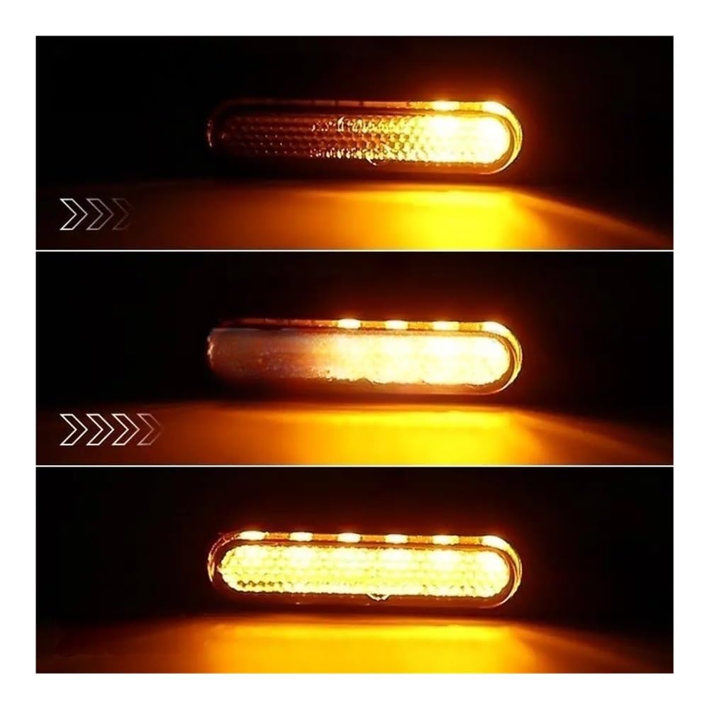 indicatore Indicatori di direzione per moto da 8mm 6led