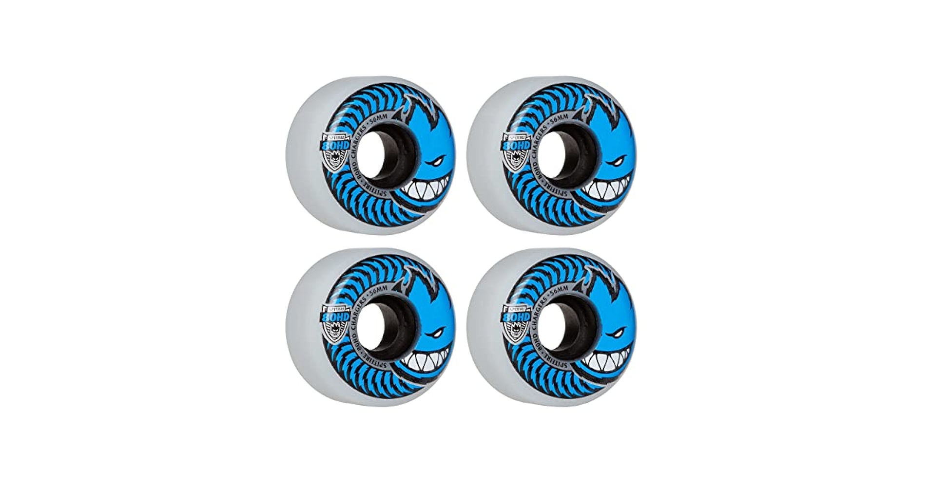 Amazon.com : SPITFIRE 80HD CHARGER WHEELS 56mm CONICAL FULL
