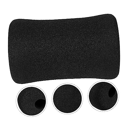 2 unidades de fundas de esponja para rodillo de ejercicio, almohadillas de espuma para gimnasio, recambio para rodillo de espuma, accesorio para tubo rodante y pies miniatura 4