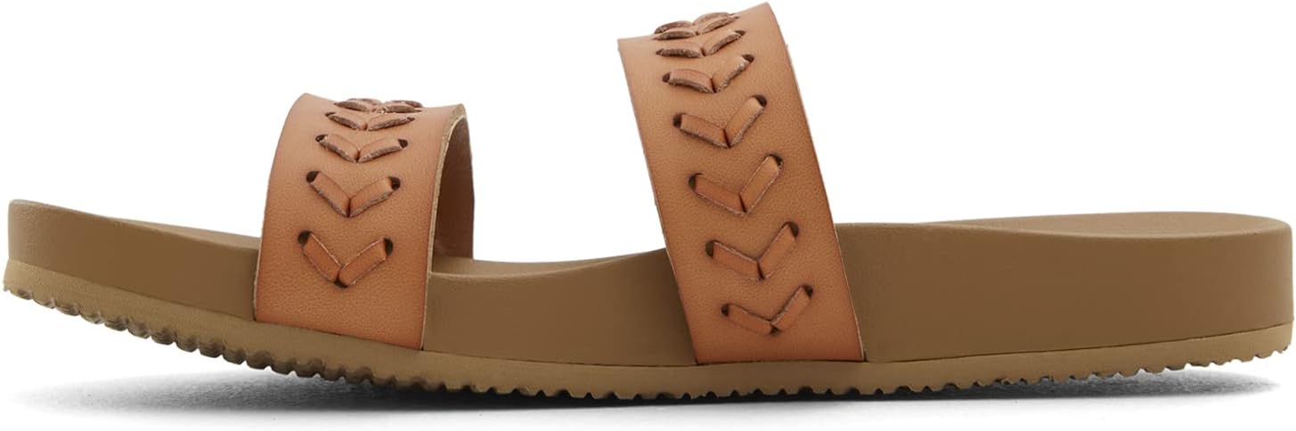 Billabong womens Venice Flat Sandal, Brown, 8 US