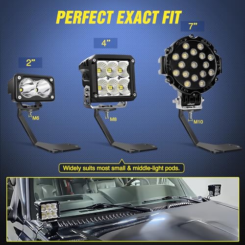 Soporte de montaje LED para Chevy GMC 1999-2006 miniatura 4