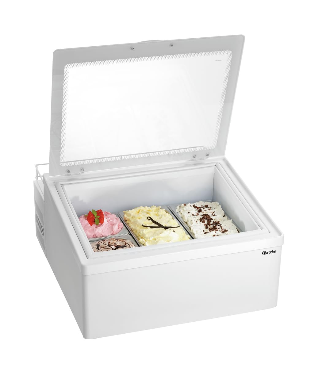 Bartscher Vetrina per gelato, 3 x 5 litri
