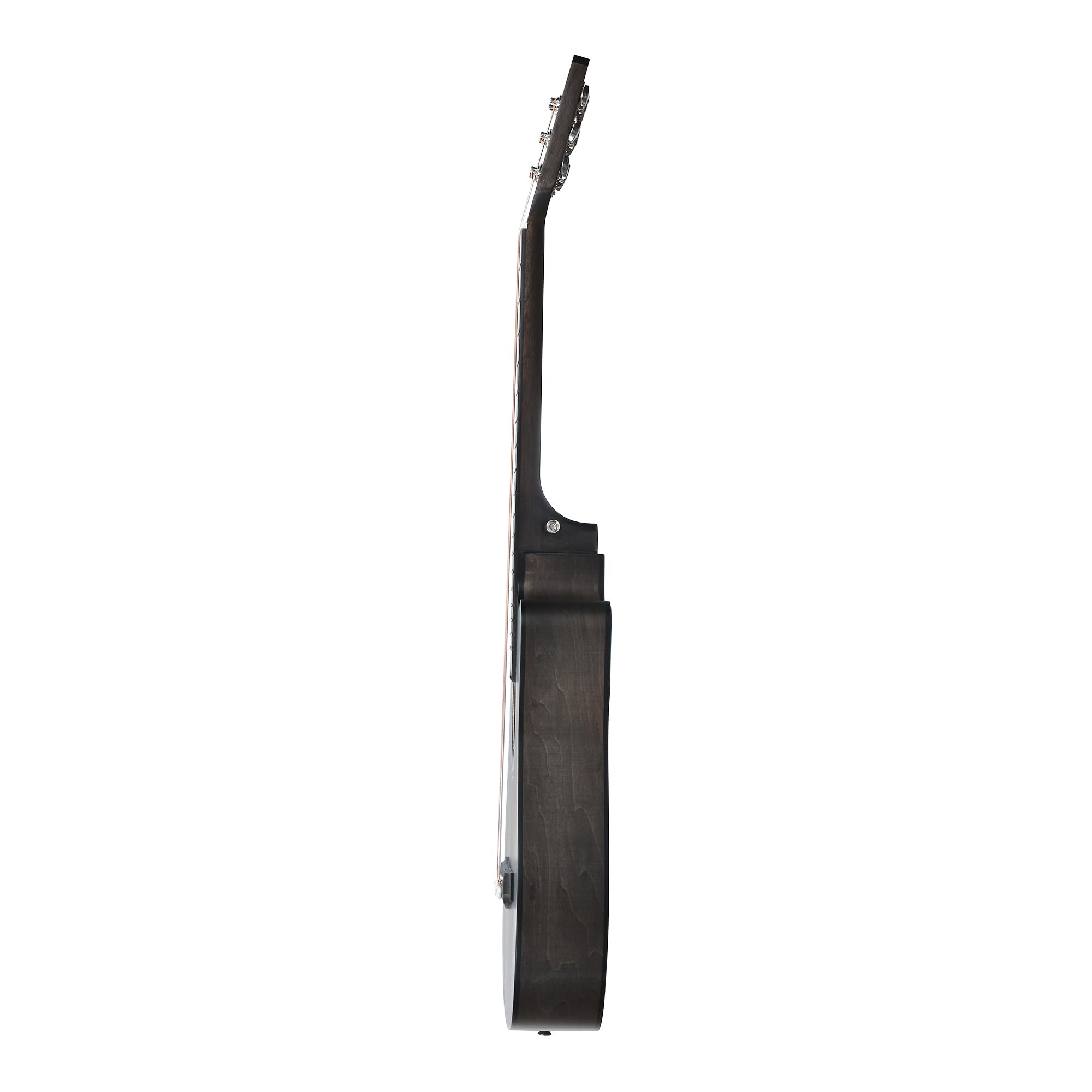 BLUEBERRY, B-38C Acoustic Guitar Kit with Bag, Strap, One Pack Strings And 2 Picks - 38 Inch (Retro BlACK) - Image 5 thumbnail