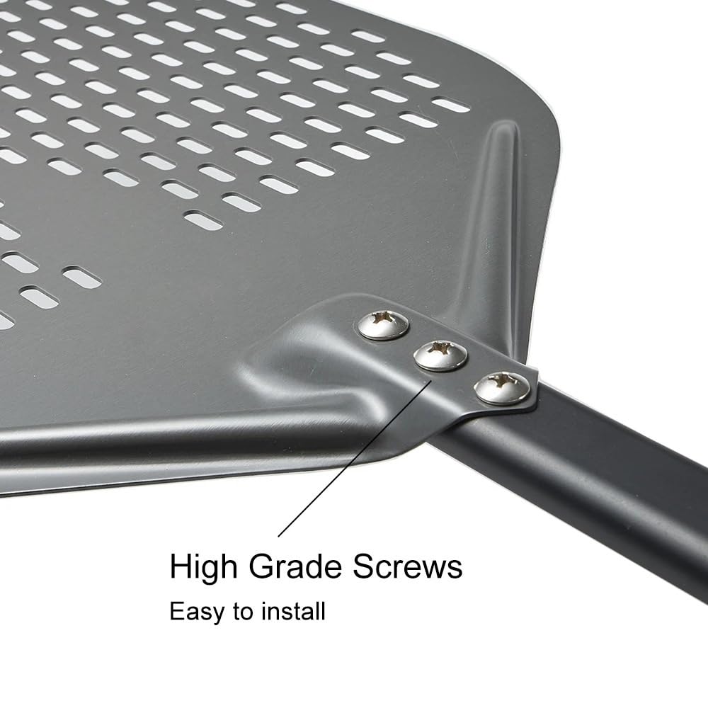 Pala Per Pizza Pala for pizza da 12/13/14 pollici con paletta for 7/8/9, pala for in lega di alluminio, utensili for, accessori for forno(13 inch and 7 inch)