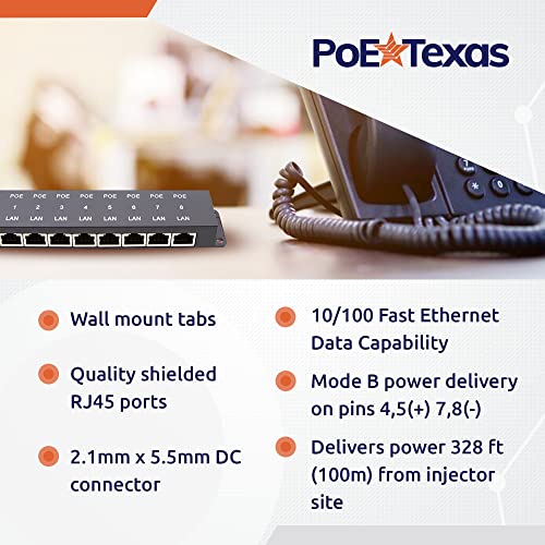 POE-8 Port (WS-POE-8-48v60w)
