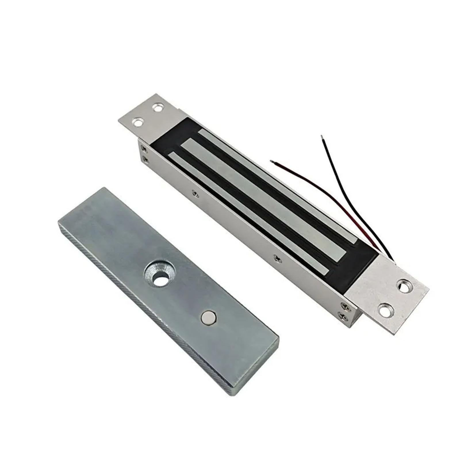 Cerradura magnética integrada de 180kg, uso for puerta de madera, sistema de control de acceso a puerta de Metal, fuerza de retención | Cerradura magnética