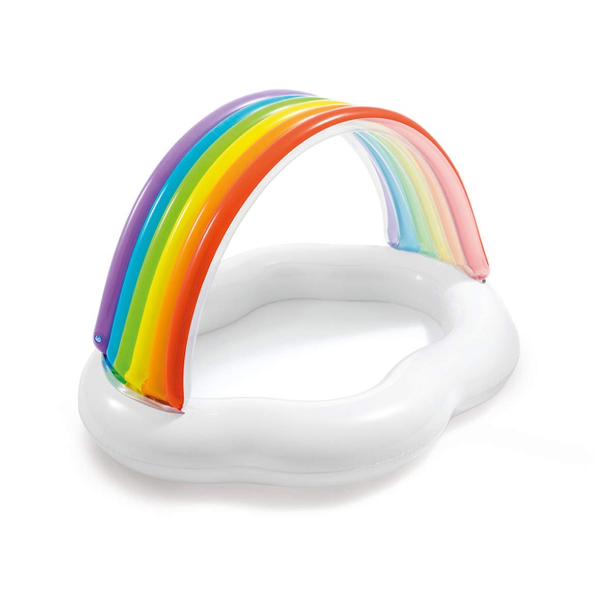 Inflatable Rainbow Cloud Baby Pool Play Centre - Without Pump-image-6