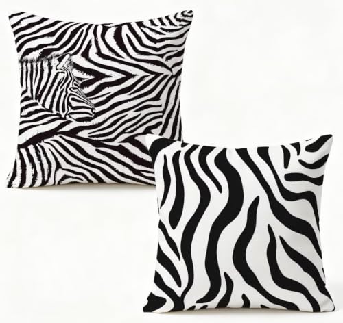 Cushion covers lin impression recto-verso haute définition chic - 2