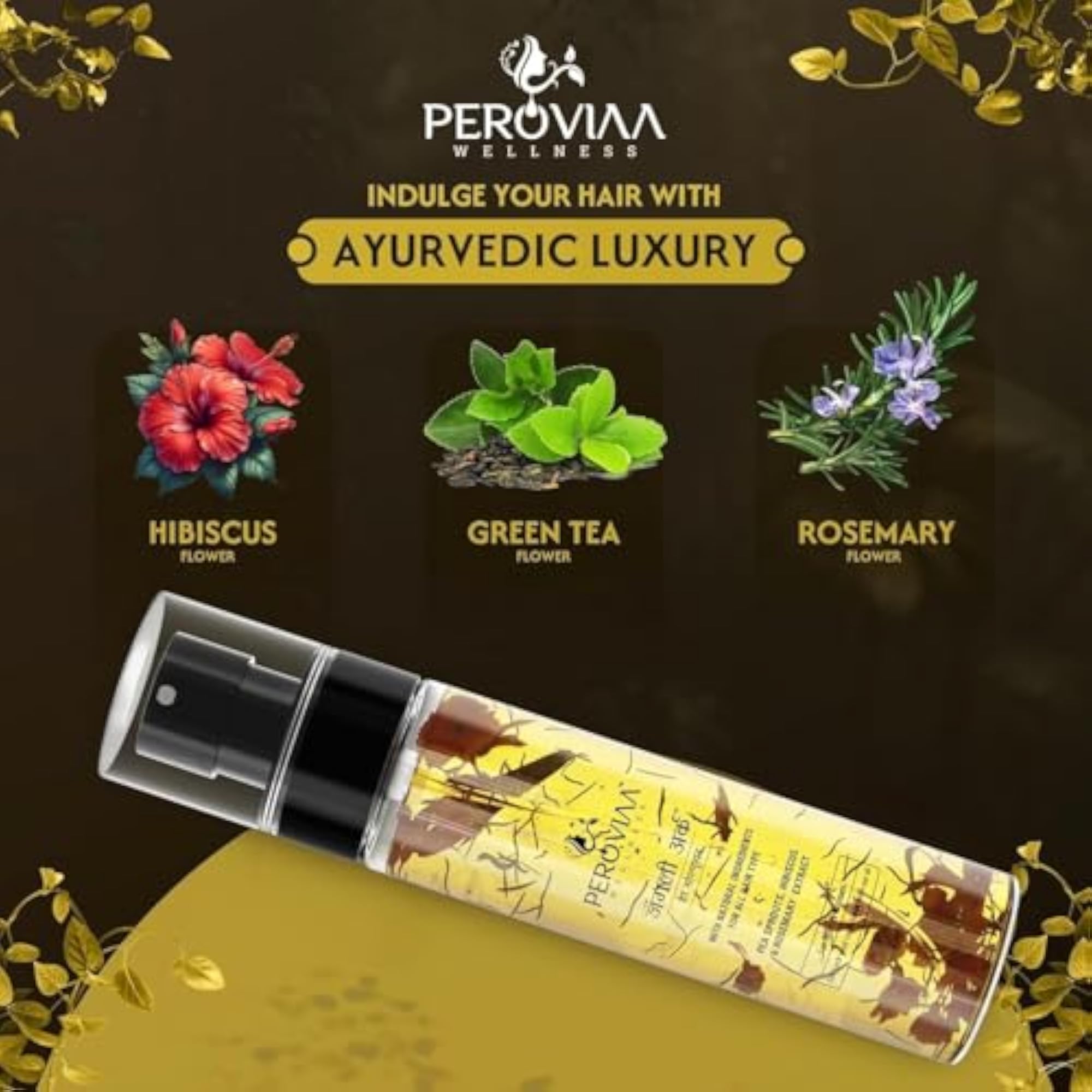 AyuGrowth Fortifying Hair Oil with Amla & Brahmi, Reduces Breakage